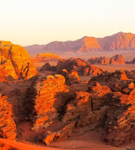 Jordanische Wüste (© Michel Bertolotti, Pixabay / YOLO Reisen)