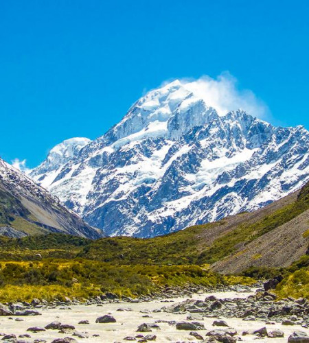 Trekking am Mount Cook ( Mareike Puth / YOLO Reisen)